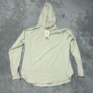 Sage Collective Women's XXL Hoodie Beige Nylon Spandex a2273